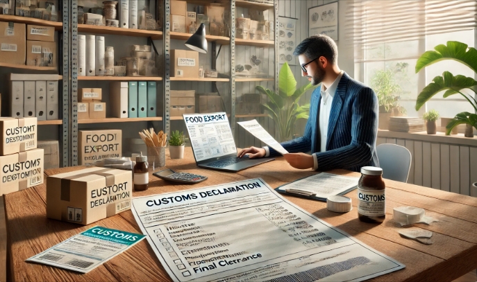 出口食品報(bào)關(guān)流程詳解:從準(zhǔn)備到通關(guān)的關(guān)鍵步驟.png 出口食品報(bào)關(guān)流程詳解:從準(zhǔn)備到通關(guān)的關(guān)鍵步驟.png